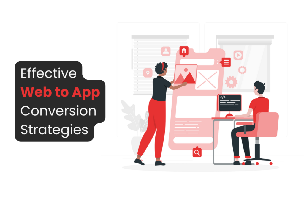 Effective Web to App Conversion Strategies for 2025 Boost user engagement with proven web to app conversion strategies. Learn how to seamlessly transition users, increase downloads, and maximize your mobile presence in 2025. Outline Introduction: Definition of web to app conversion Importance of web to app strategies in today's digital landscape Brief overview of the benefits of converting web users to app users Understanding the Web to App Conversion Funnel Awareness stage: Attracting web users Consideration stage: Showcasing app benefits Conversion stage: Encouraging app downloads Retention stage: Keeping users engaged Key Advantages of Web to App Conversion Enhanced user experience Improved engagement and retention rates Increased revenue opportunities Access to device features (e.g., push notifications, offline mode) Effective Web to App Conversion Strategies 3.1. Smart App Banners 3.2. Interstitial Ads 3.3. Personalized Push Notifications 3.4. QR Codes for Easy App Downloads 3.5. Email Marketing Campaigns 3.6. Social Media Promotion Optimizing User Experience for Seamless Transition 4.1. Consistent Branding Across Platforms 4.2. Simplified App Onboarding Process 4.3. Cross-Platform Data Synchronization 4.4. Progressive Web Apps (PWAs) as a Bridge Leveraging Analytics for Web to App Conversion Success 5.1. Tracking User Behavior on Web and App 5.2. Identifying High-Value Web Users for Targeted Conversion 5.3. A/B Testing Different Conversion Strategies 5.4. Measuring and Improving Conversion Rates Overcoming Common Challenges in Web to App Conversion 6.1. Addressing User Hesitation to Download Apps 6.2. Minimizing App Abandonment After Installation 6.3. Ensuring Cross-Device Compatibility 6.4. Balancing Web and App Experiences Case Studies: Successful Web to App Conversion Strategies 7.1. E-commerce: Amazon's App-Exclusive Deals 7.2. Social Media: Instagram's Web to App Transition 7.3. News and Media: The New York Times' Digital Transformation Future Trends in Web to App Conversion 8.1. AI-Powered Personalization 8.2. Voice-Activated App Downloads 8.3. Augmented Reality (AR) App Previews 8.4. Blockchain for Seamless Cross-Platform Experiences Conclusion: Recap of key web to app conversion strategies Importance of continual optimization and adaptation Encouragement for businesses to embrace web to app conversion for growth and success /